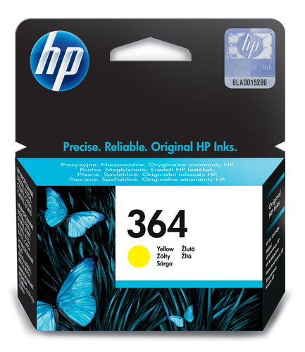 HP YELLOW INK CART N.364 FOR C5380-C6380-D5460- PROB8550 [CB320EE]