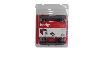 Cinta Negra Blackflex Badgy - 500 Impresiones/Cinta - Compatible con Badgy100 y Badgy200 [CBGR0500F]