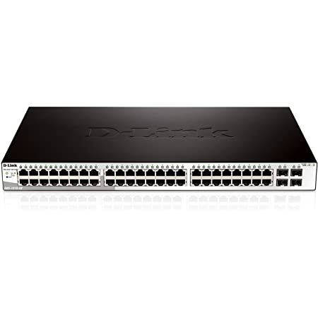 D-LINK SWITCH 48-PORT 10/100/1000BASE-T + 4-PORT 1 GBPS SFP PORTS METRO ETHERNET SWITCH [DGS-1210-52/ME]