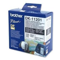 BROTHER DK-11201 ETICHETTE MULTIUSO ADESIVE 400PZ 29X90mm BIANCHE [DK11201]