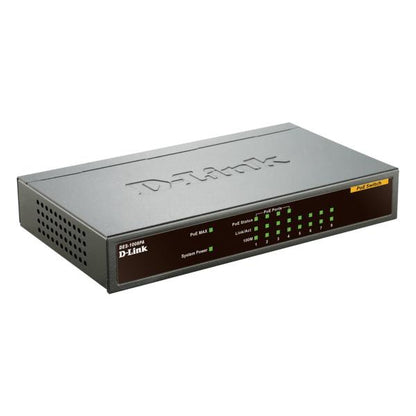 D-LINK SWITCH 8 10/100 PORTS INCLUDING 4 POE DESKTOP [DES-1008PA]