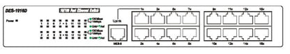 D-LINK SWITCH 16 PORTE 10/100 SOHO [DES-1016D]