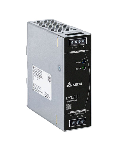 HIKVISION ALIMENTATORE 240W INDUSTRIAL POWER SUPPLY, OUTPUT48V, 5.0A, WORKING TEMP. -3070C, DIN RA [DRL-48V240W1EN]