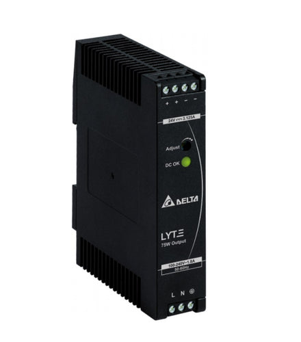 HIKVISION ALIMENTATORE 75W INDUSTRIAL POWER SUPPLY, OUTPUT48V, 1.57A, WORKING TEMP. -2070C, DIN RA [DRL-48V75W1AZ]