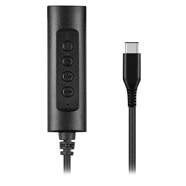 HHEADA-UC - Adattatore audio da Jack a USB-C per cuffie PC [HHEADA-UC]