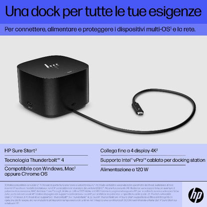 Base HP Thunderbolt 120W G4 [4J0A2AA#ABZ]