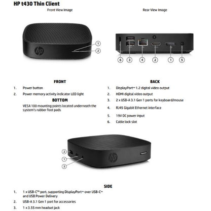 t430 Thin Client [496L8AA#ABZ]