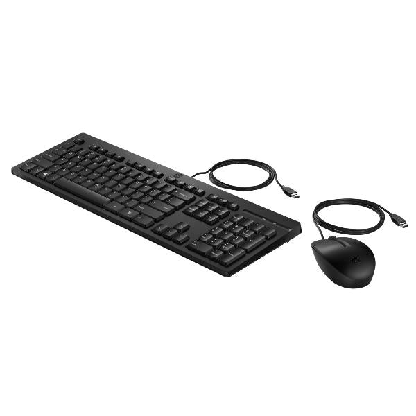 Kit de teclado y mouse USB 225 con cable HP [286J4AA#ABZ]