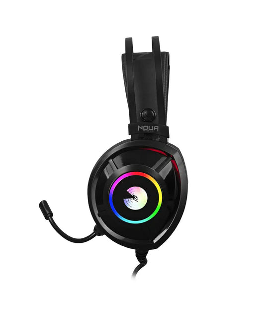 AURICULARES NOUA HEADSET ECHO 7.1 CON MICRÓFONO USB 7.1 RGB [HS0620DR-S50K71U]