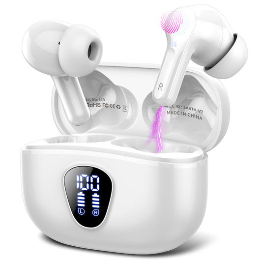 AURICULARES INNOHIT SMARTPOD CON SMART TOUCH ENC Y MODO JUEGO BLANCO [IH-TWS03-W] 