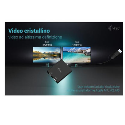 USB-A/USB-C DUAL 4K HDMI VIDEO ADA. [CADUAL4KHDMI]