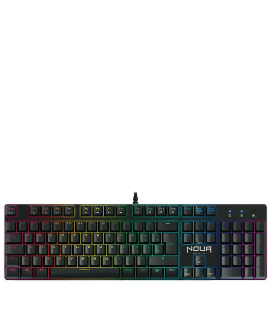 NUEVO TECLADO MECÁNICO RAID GAMING CON ILUMINACIÓN TRASERA [KB0422AG-R40K57M]