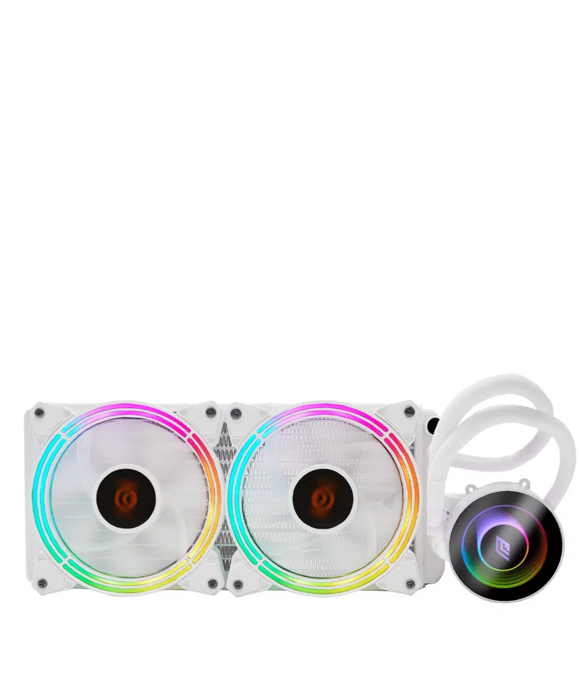 NOUA DISSIPATORE A LIQUIDO SIBERUS TR241 WHITE RAINBOW RGB 200W [LC0320-TR241]