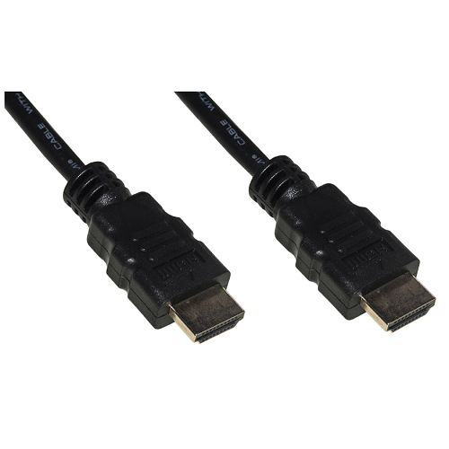 LINK CAVO HDMI 4KX2K CONTATTI DORATI MT 3 COLORE NERO [LKCHDMI30]