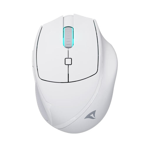 SHARKOON MOUSE WIRELESS OFFICEPAL, ERGONOMICO, BIANCO [M25W-W]