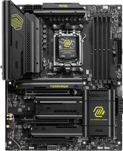 MSI MB AMD MAG X870 TOMAHAWK WIFI,X870,AM5,4DDR5,3PCI-EX16,4M.2,4SATA3,2USB4,1USB 3.2 GEN2X2,3USB3.2 [MAG X870 T WIFI]