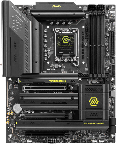 MSI MB MAG Z890 GAMING TOMAHAWK WIFI, Z890, LGA1851, 4DDR5, 3PCIEX16,4M.2,4SATA3,2USB 4,1USB3.2 GEN2 [MAG Z890 T WIFI]