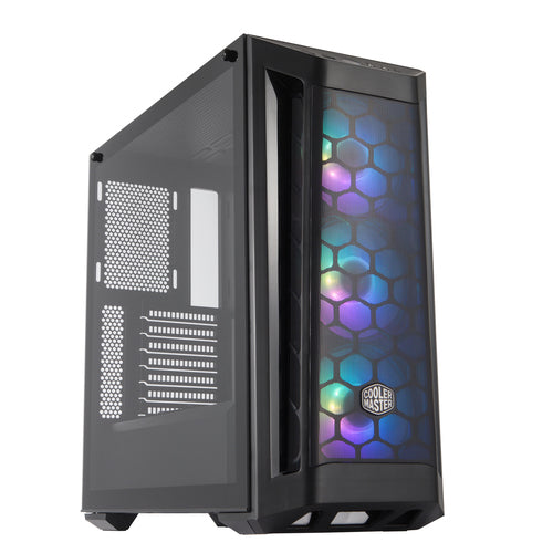 COOLER MASTER CASE MASTERBOX MB511 MID-TOWER ATX, 7 SLOT ESPANSIONE, 2XUSB 3.2, 3X120MM ARGB FAN FRONT, 1X120MM FAN REAR, ARGB [MCB-B511D-KGNN-RGA]