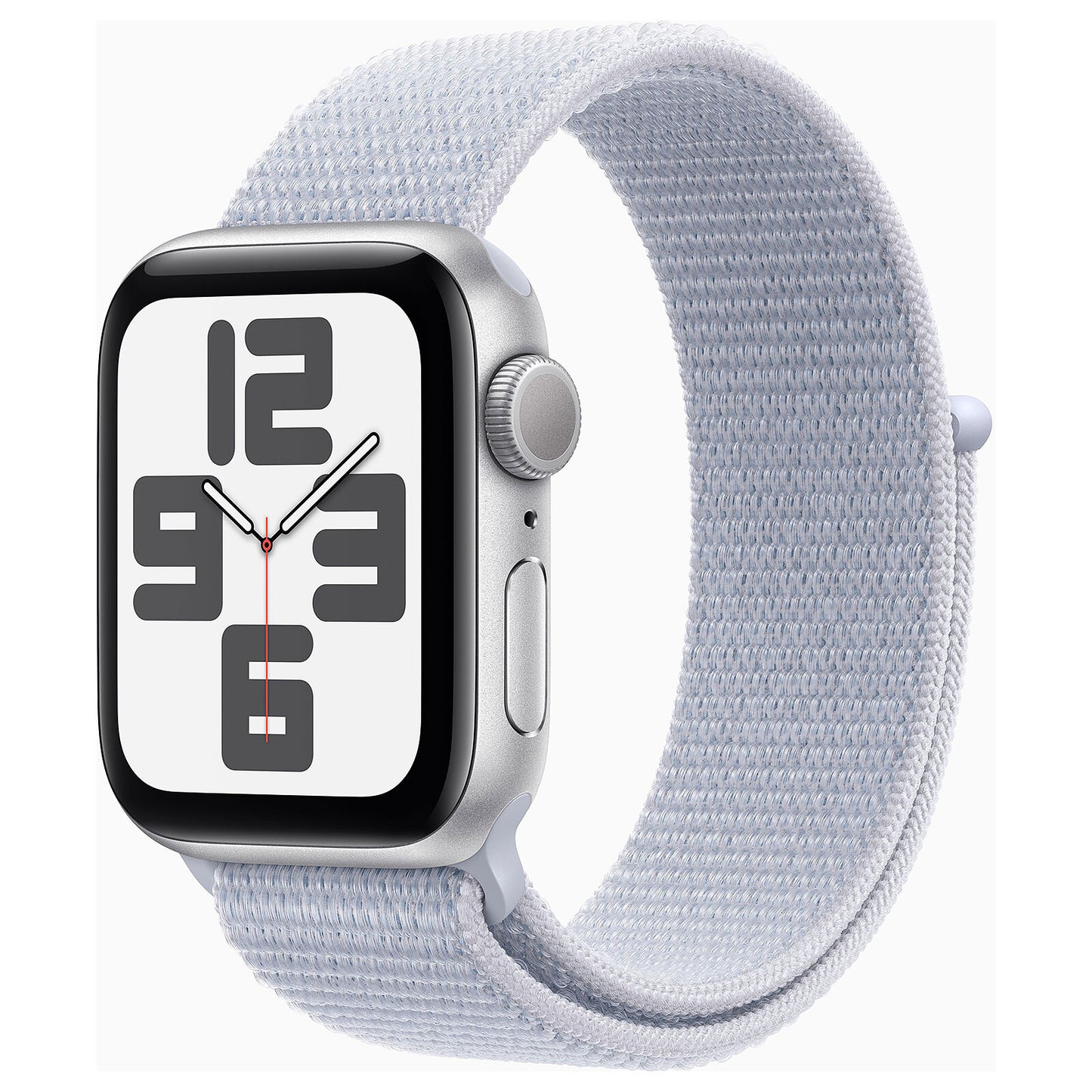 APPLE WATCH SE GPS 40MM SILVER ALUMINIUM CASE WITH BLUE CLOUD SPORT LOOP [MXEE3QL/A]