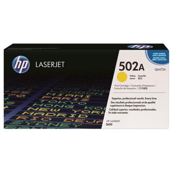 TONER HP AMARILLO 3600 [Q6472A]