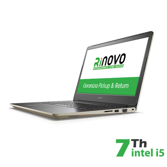 RINOVO NB DELL VOSTRO14 5468 i5-7X00U DDR4 8GB SSD 240GB 14" W10P SIN DVD 3MESES GRADO A1 1Y BATERÍA [RN42522007]