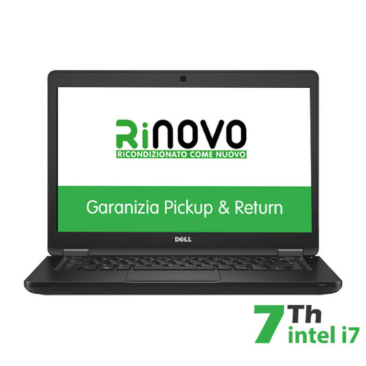 RINOVO NB DELL LATITUDE E5480 I7-7X00U DDR4 8GB SSD 240GB/HDMI/14" W10P NO DVD GRADE A 1Y WARRANTY [RN42622001]