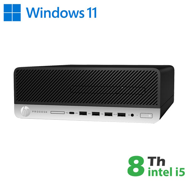 RINOVO HP PC 600G4-400G5 SFF I5-8X00 DDR4 16GB SSD 480GB W11P NO DVD GRADE A 1Y [RN64534113]