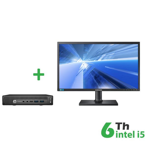 RINOVO ULTRA MINI PC DM HP 600-800 G2 RN65534002 I5-6X00 16GB 480SSD W10P + MONITOR SAMSUNG 22" RNS2 [RNBUNDLE20]