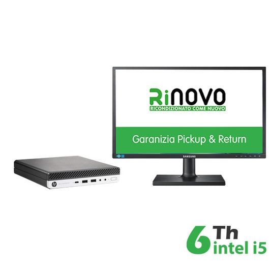 RINOVO ULTRA MINI PC DM HP 600-800 G3 RN65522006 + MONITOR SAMSUNG 22" RNS22C450 [RNBUNDLE22]