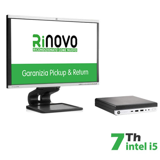 RINOVO ULTRA MINI PC DM HP 600-800 G3 RN65534003 I5-7X00 16GB 480GB W10P + MONITOR HP 24" RNLA2405 [RNBUNDLE26]