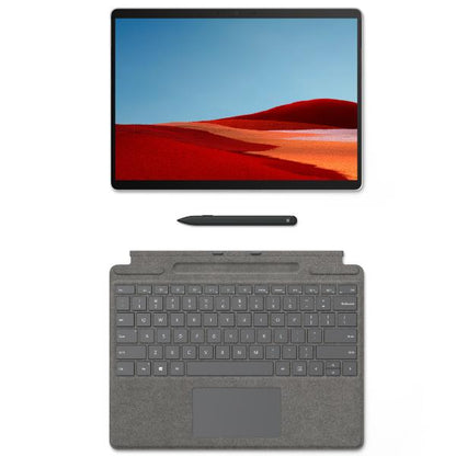 Microsoft 8X8-00173 teclado para dispositivo móvil Microsoft Cover port Platinum [8X8-00173]