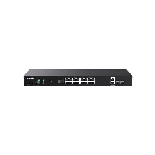 TENDA SWITCH POE UNMANAGED, 20 PORT, 16 POE [TEG1120P-16-150W]