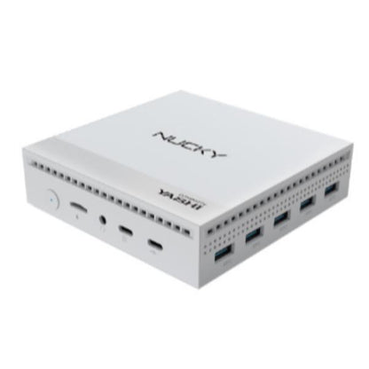 YASHI MINI PC WHITE NUCKY Celeron Quad Core N100 8GB 256GB SSD WIN 11 PRO [NY290]