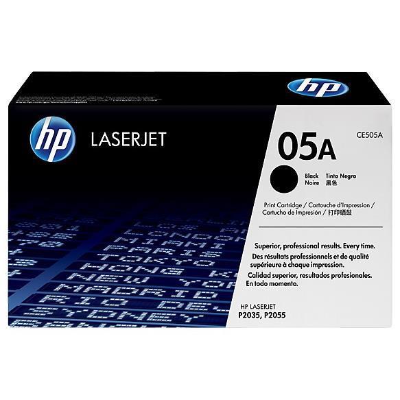 TONER HP NEGRO PARA LASERJET P2035/P2055 [CE505A]