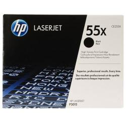 HP TONER NERO 55X PER LJ P3015 CE255X, 12500 PAG [CE255X]