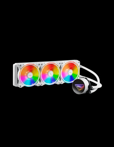 ADATA DISSIPATORE CPU ACQUA LEVANTE X 360 ARGB WHITE RGB mirror pump head [LEVANTEX360-WHCWW]