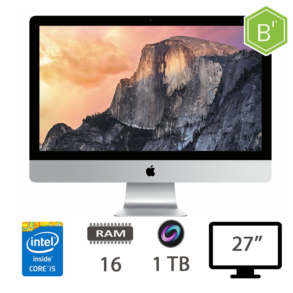 IMAC 27 5K (L14)I5-4690/16/1FD/R9M295X/2Y - B [005517PCR-EU]