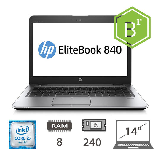 HP REGLOO 840 G3 I5-6200U/8/M2-SATA240/14/W10P - B [005875PCR-EU]