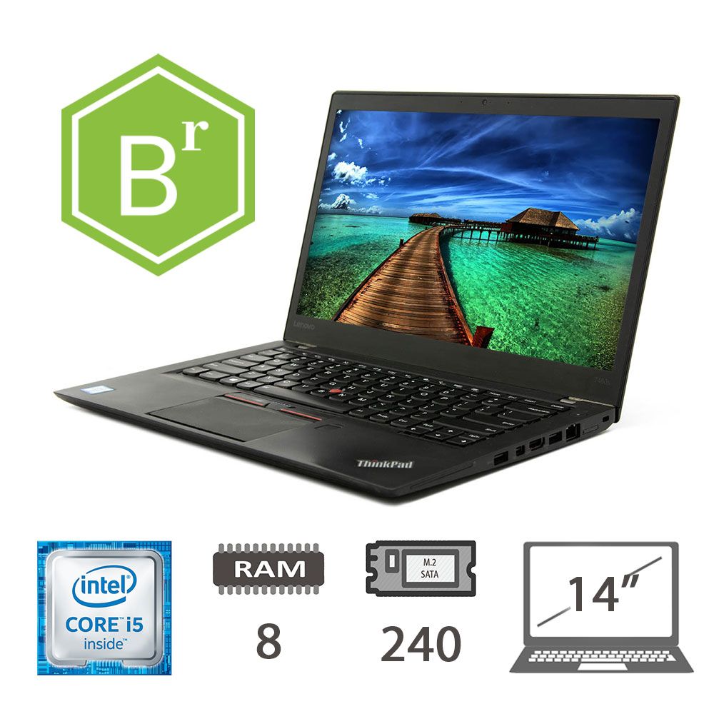 LENOVO T460S I5-6200U/8/M2-SATA240/14/W10P/2Y B [007231PCR-EU]