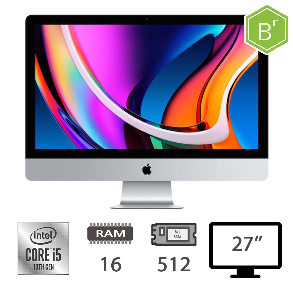 IMAC 27 5K (2020)I5-10600/16/512M2/2Y - B [006868PCR-EU]