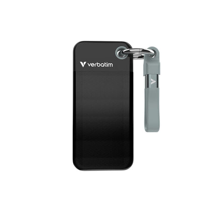 VERBATIM POCKET SSD USB 3.2 GEN 2 2TB BLACK/GREY [32194]