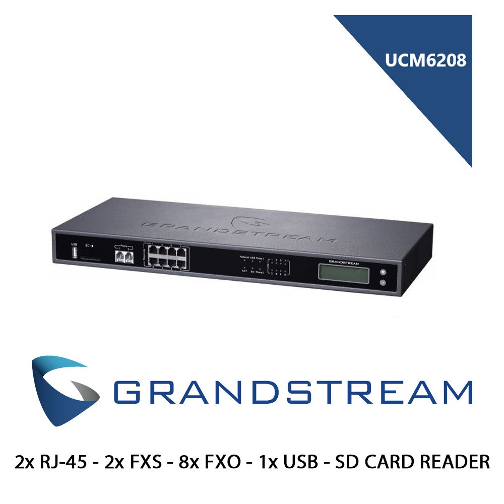 GRANDSTREAM UCM6208 [004381PCR-EU]