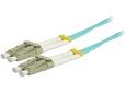 Patchcord Duplex LC/LC 50/125 OM3 Aqua mt.10 [HL-LCLC10-OM3]