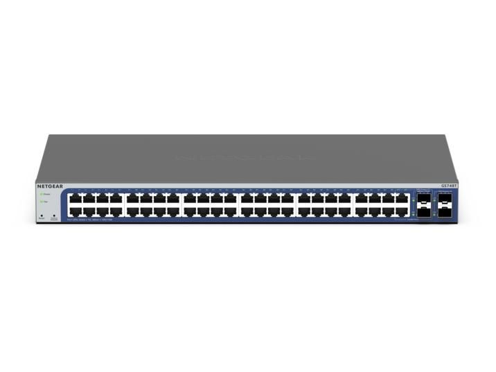 SWITCH GIGABIT, 2 PORTE 1GB SFP E 2 PORTE 1GB SFP [GS748T-600EUS]