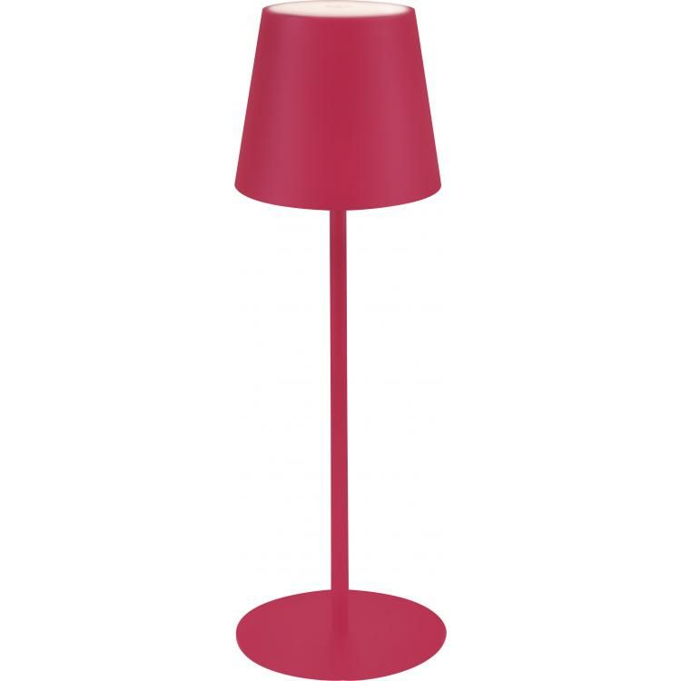 LÁMPARA DE MESA INALÁMBRICA RECARGABLE ROSA [120451RL]