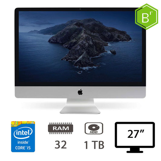 IMAC 27 (L13)I5-4670/32/HDD1TB/GTX775M/2Y - B [007349PCR-EU]