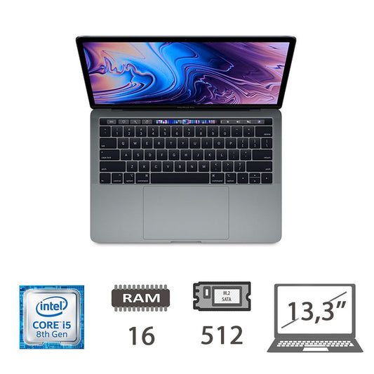 MBP 13,3 T.BAR(2019)I5-8279U/16/512/SG/2Y [003481PCR-EU]