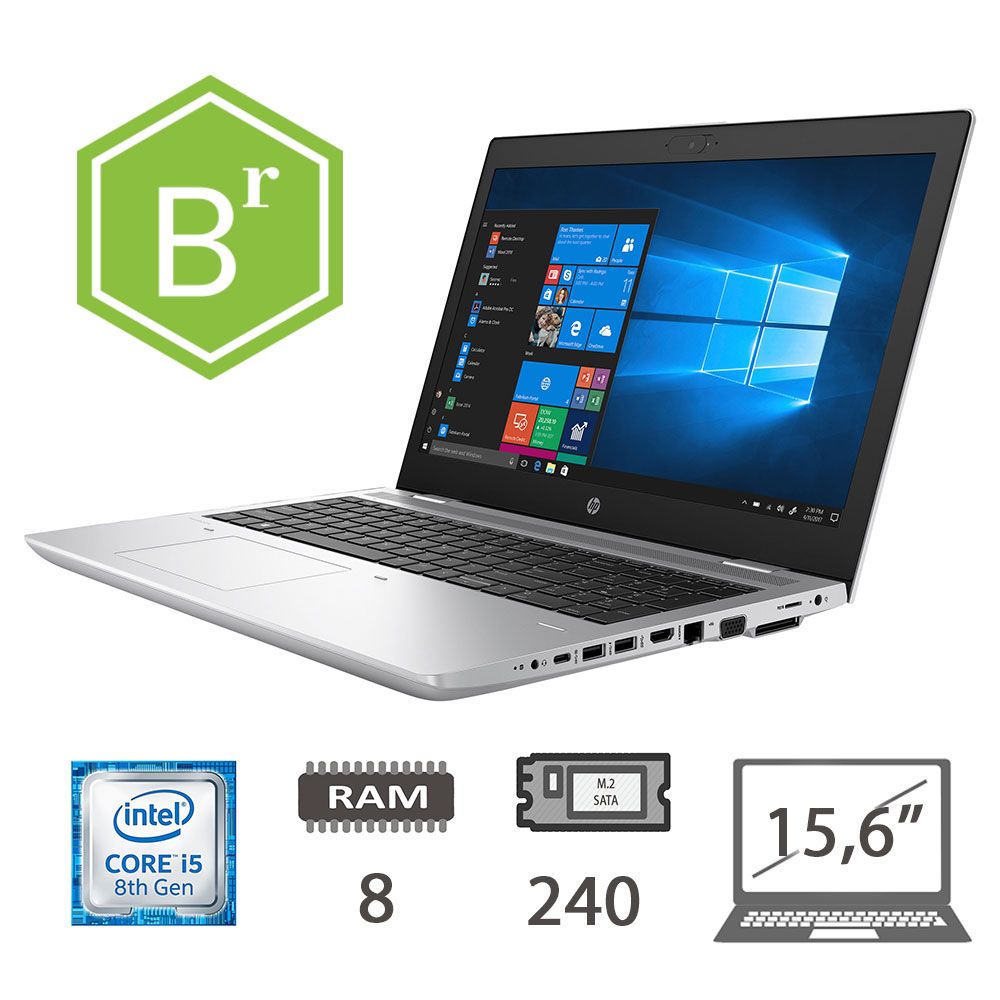 HP PROBOOK 650 G4 I5-8250U/8/M2-SATA240/W10P/2Y B [007247PCR-EU]