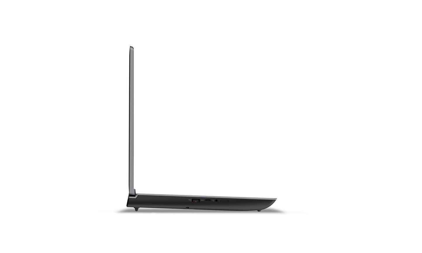 Lenovo ThinkPad P16 Intel Core i7 i7-14700HX Estación de trabajo móvil 40,6 cm (16") WQXGA 32 GB DDR5-SDRAM 1 TB SSD NVIDIA RTX 3500 Ada Wi-Fi 6E (802.11ax) Windows 11 Pro Gris, Negro [21FA004TIX]