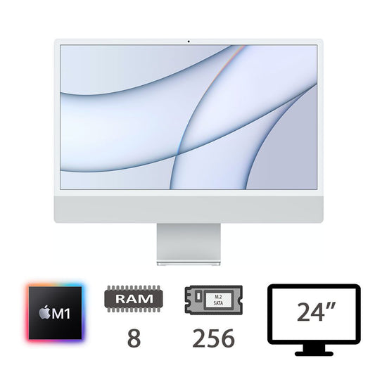 IMAC 24 4,5K (2021)M1-8C/8/256/7C GPU/SLV/2Y [006440PCR-EU]